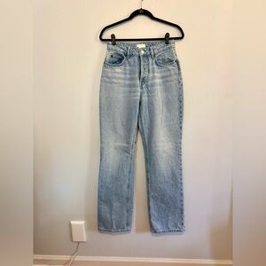 H&M Light Blue Straight Leg Women's Jeans